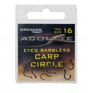 Carlige Drennan - Acolyte Carp Circle Barbless Nr. 16